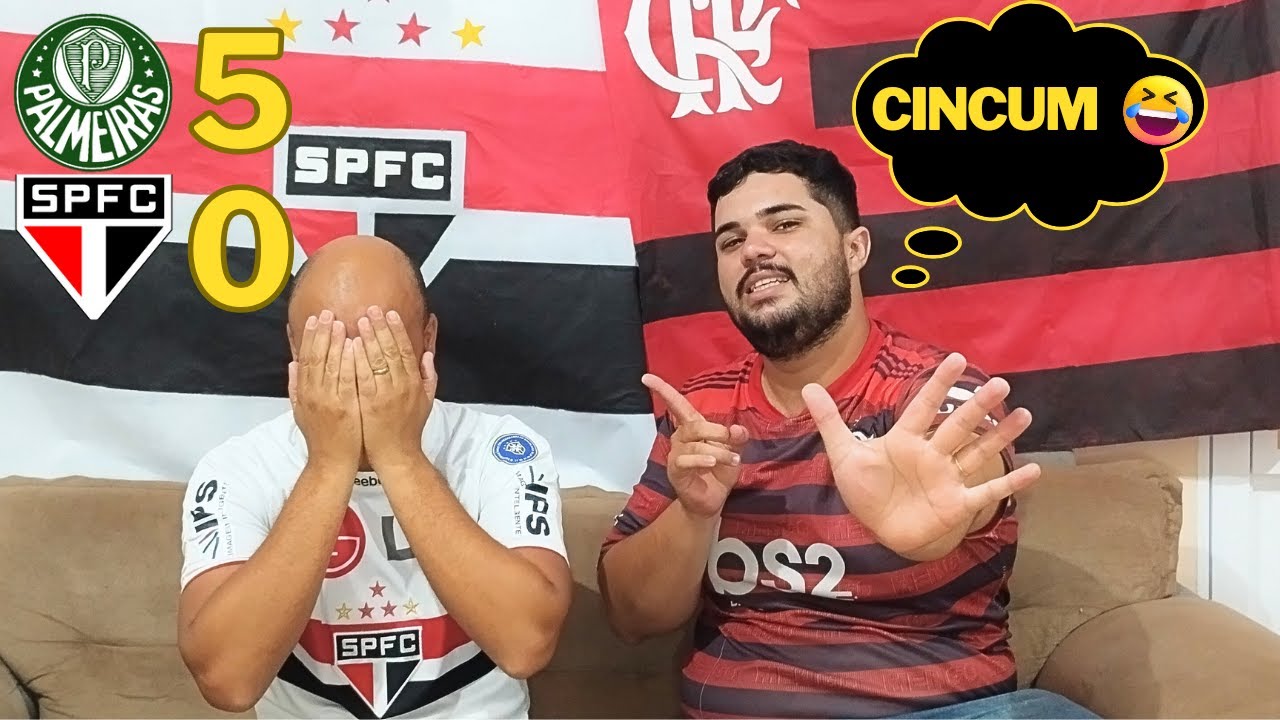 PALMEIRAS X SÃO PAULO, REACT: SÃO PAULO HUMILHADO PELO VERDÃO 😱