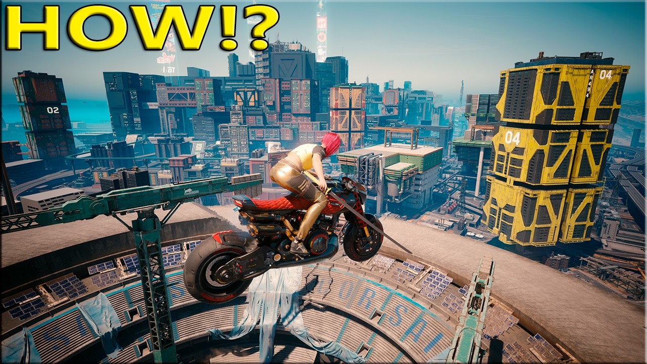 99% of Players Missed This Hidden Secrets With a Bike Glitch in Cyberpunk 2077