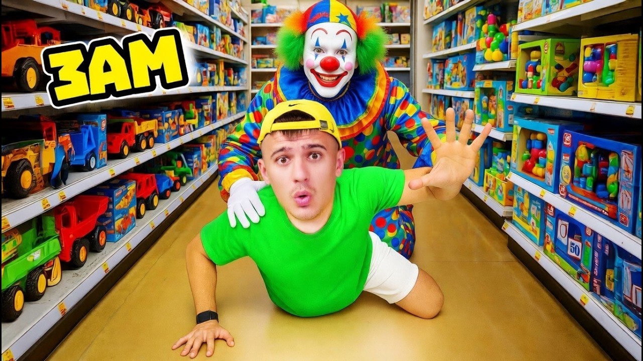 НОЧЬ ВТОРЖЕНИЯ В МАГАЗИН ИГРУШЕК! ИГРУШКИ ОЖИЛИ!