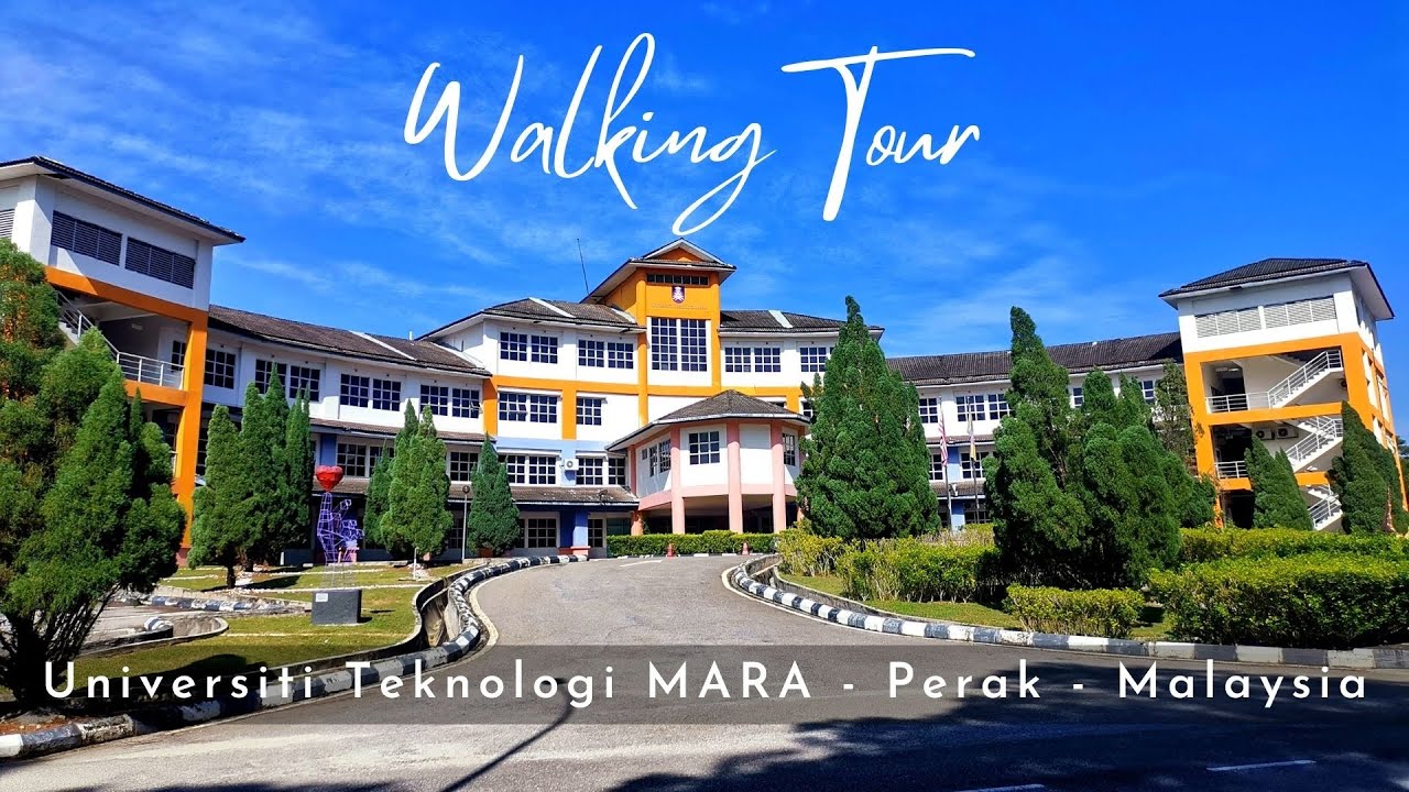 UiTM Cawangan Perak Kampus Seri Iskandar - Walking Tour - Malaysia Walk Around