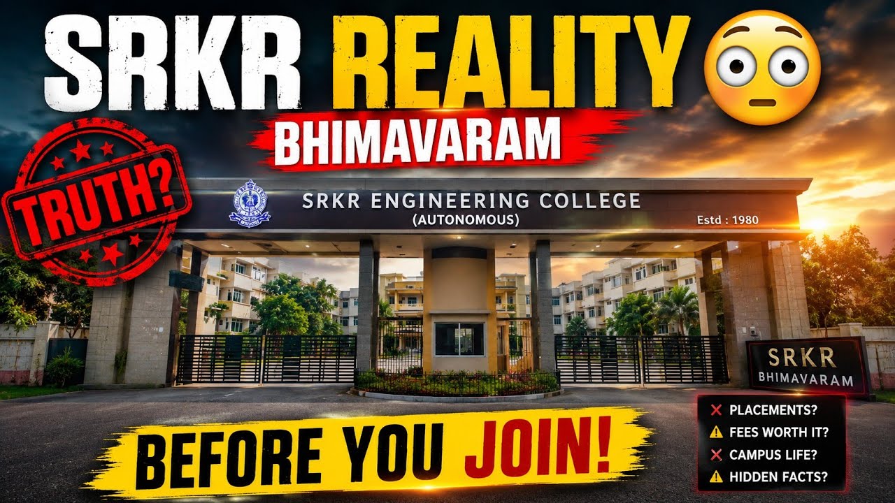 SRKR Engineering College Bhimavaram Reality Review 🔥 | Placements, Fees, Campus, Hostels & Truth 😳