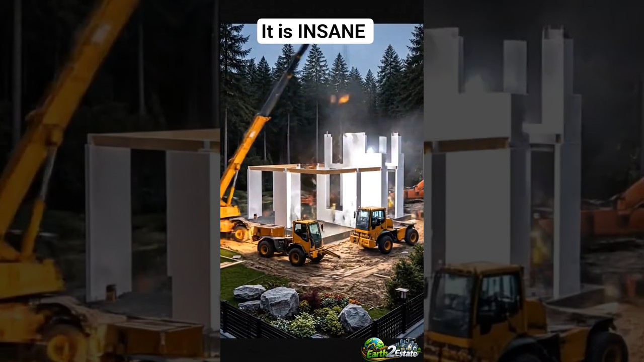This Barren Land Turned Into a Beautiful Home in Just 7 Seconds 🤯🏡