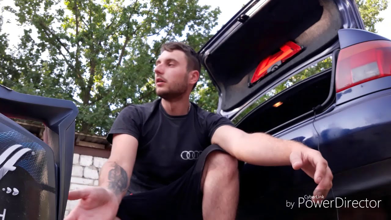 Первый ремонт Audi A4 B5 Quattro . Замена радиатора и масла