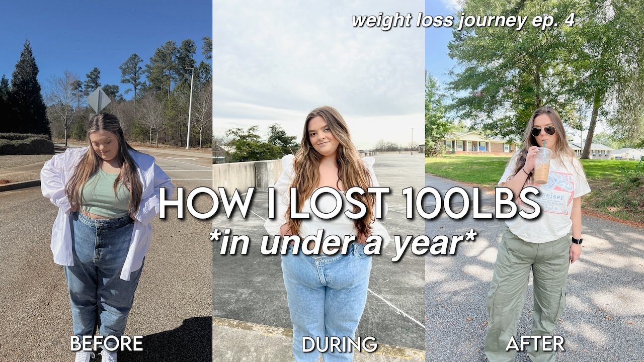HOW I LOST 100lbs IN A YEAR: extreme weight loss transformation *with pictures/videos!!*