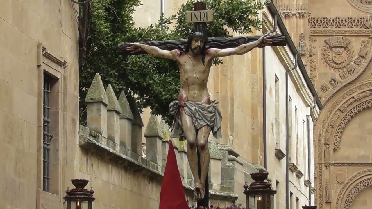Cristo del Perdón Calderón-Libreros,Semana Santa Salamanca 2024.