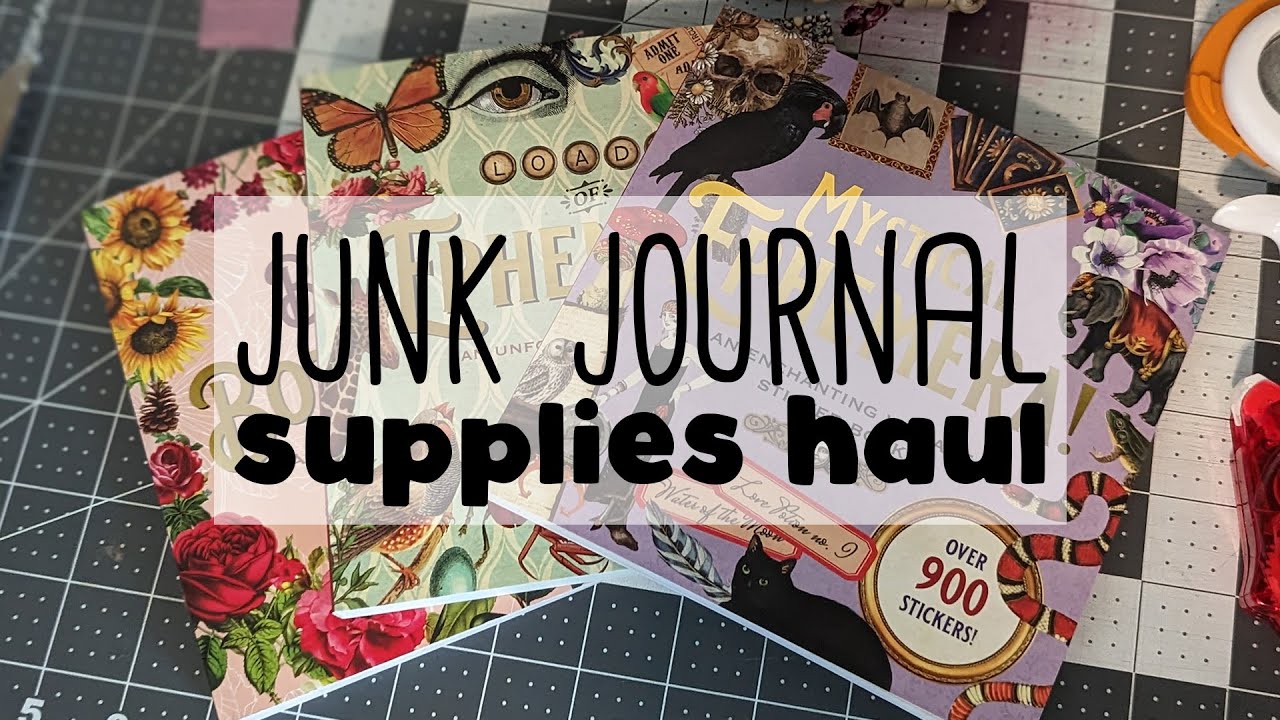 Junk Journaling Supplies for Beginners | Affordable Ways to Get Started