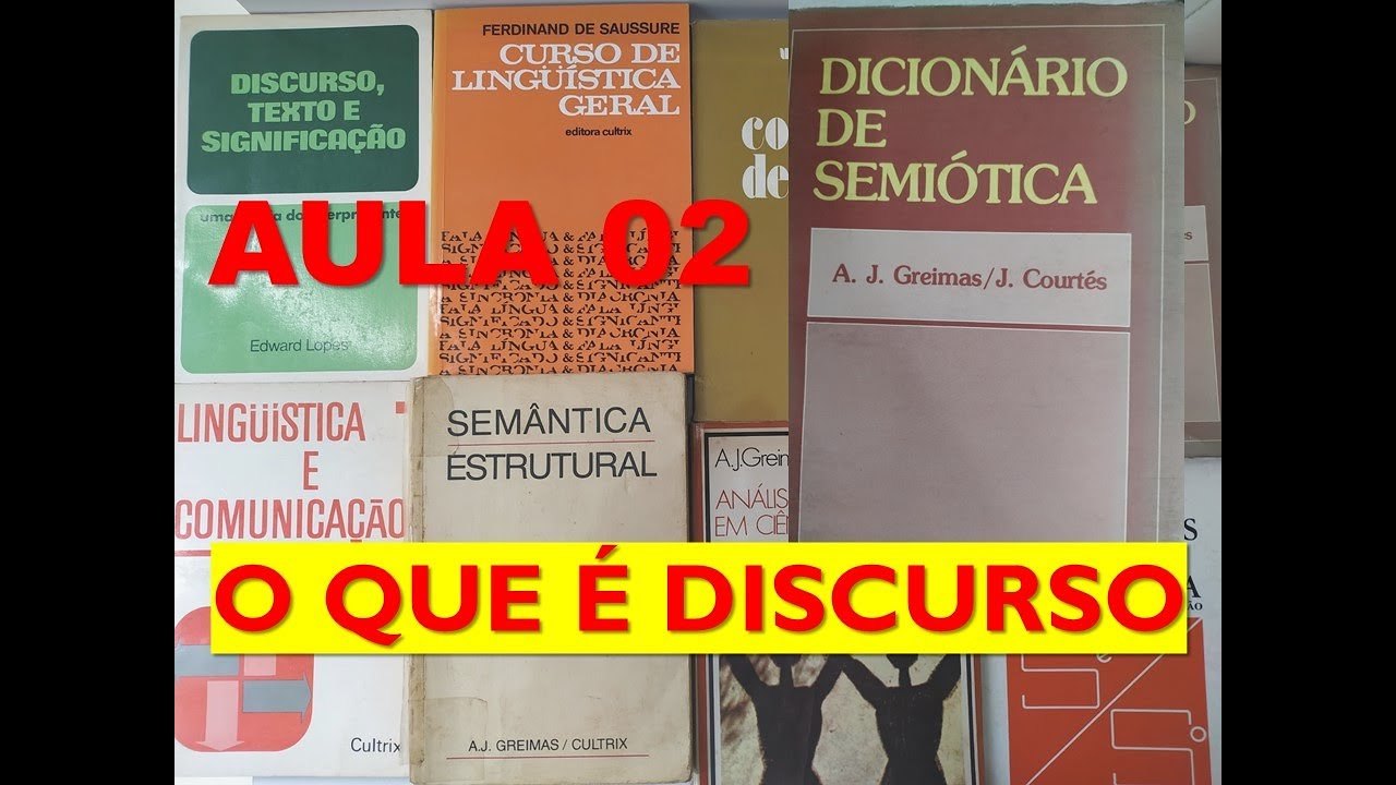 Texto é Discurso? Diferenças | Aula 02 | 