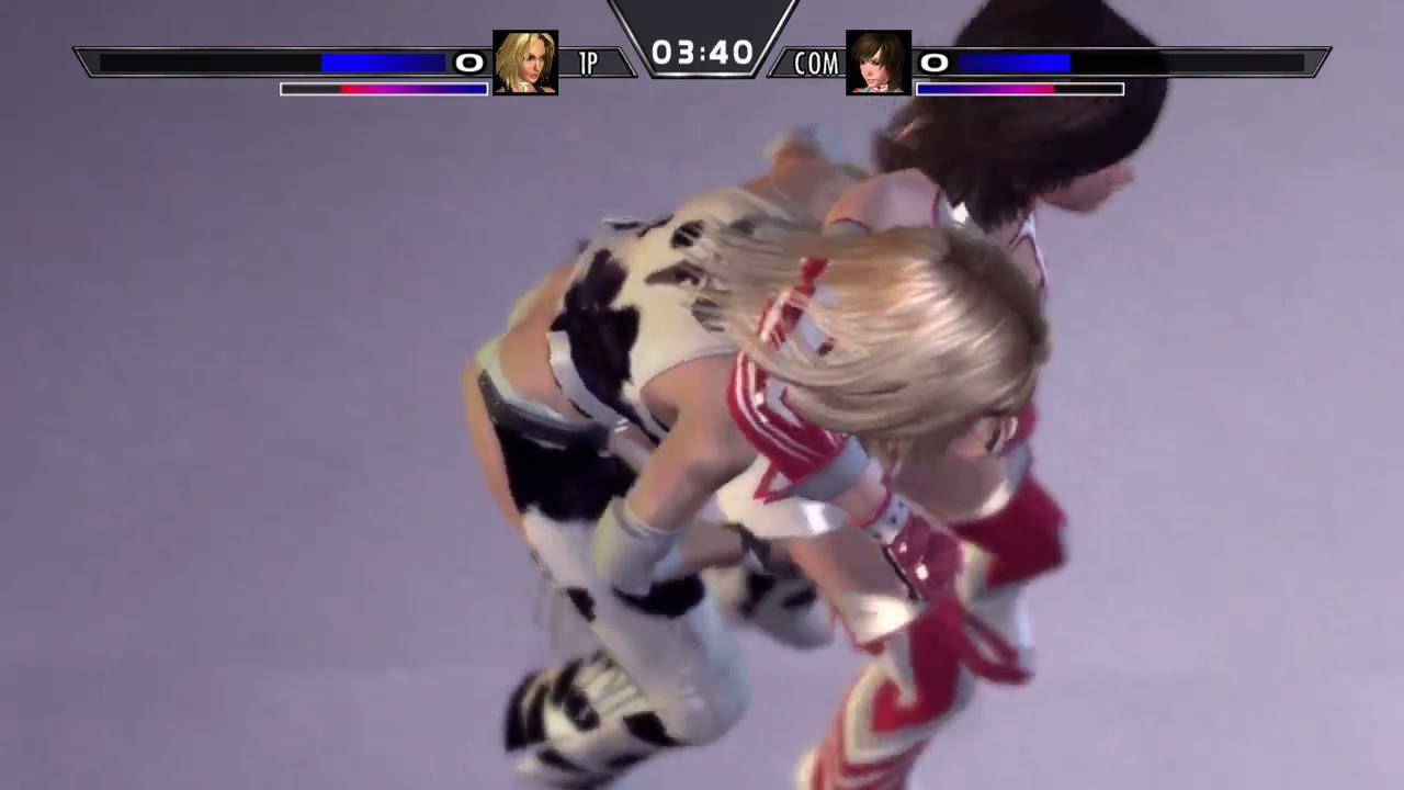 Rumble Roses XX championship: Dixie Clemets vs Reiko Hinomoto