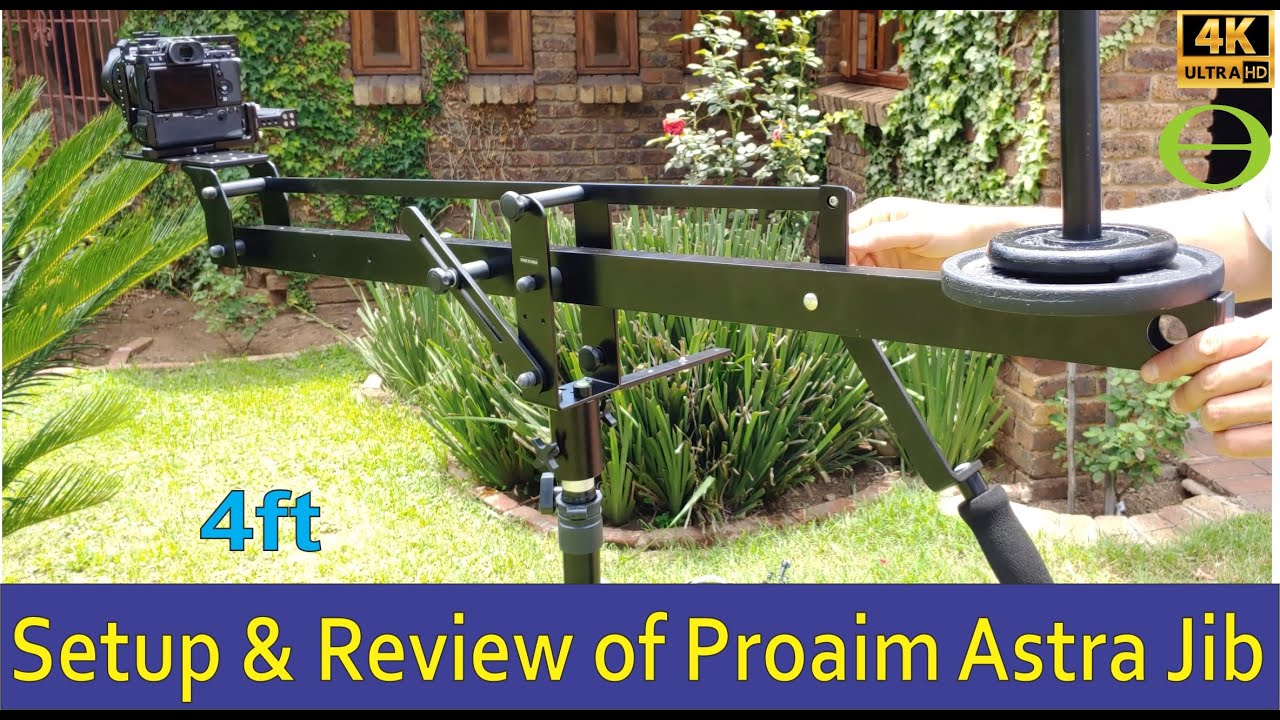 Setup and review of the Proaim Astra Camera 4ft Jib Crane