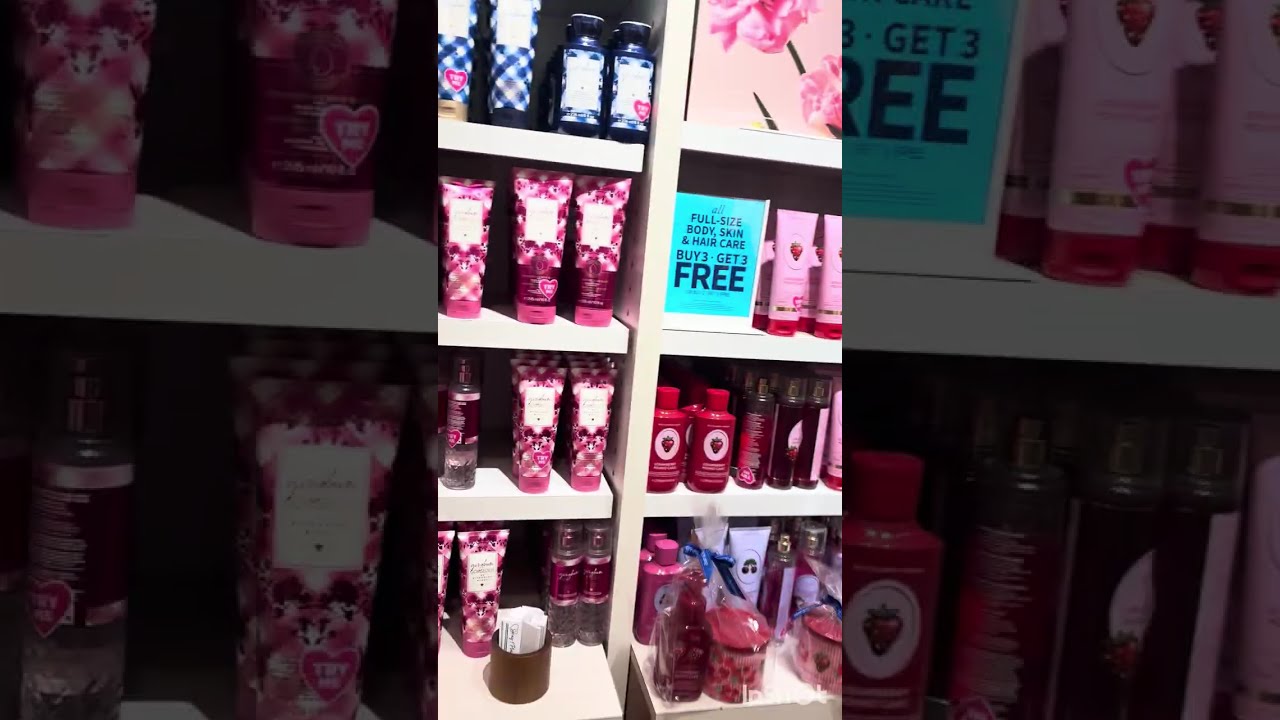 Bath  and Bodyworks walk through!