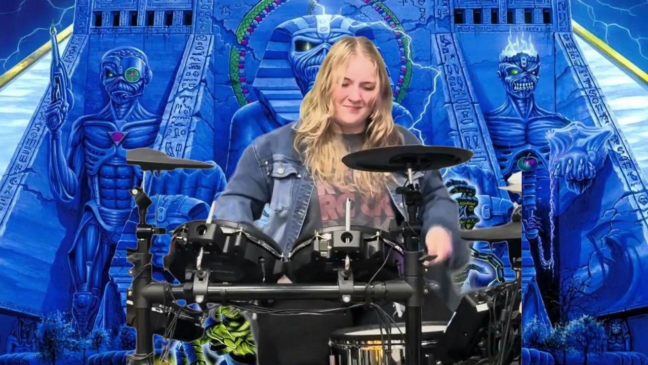 Wasted Years Iron Maiden Cover