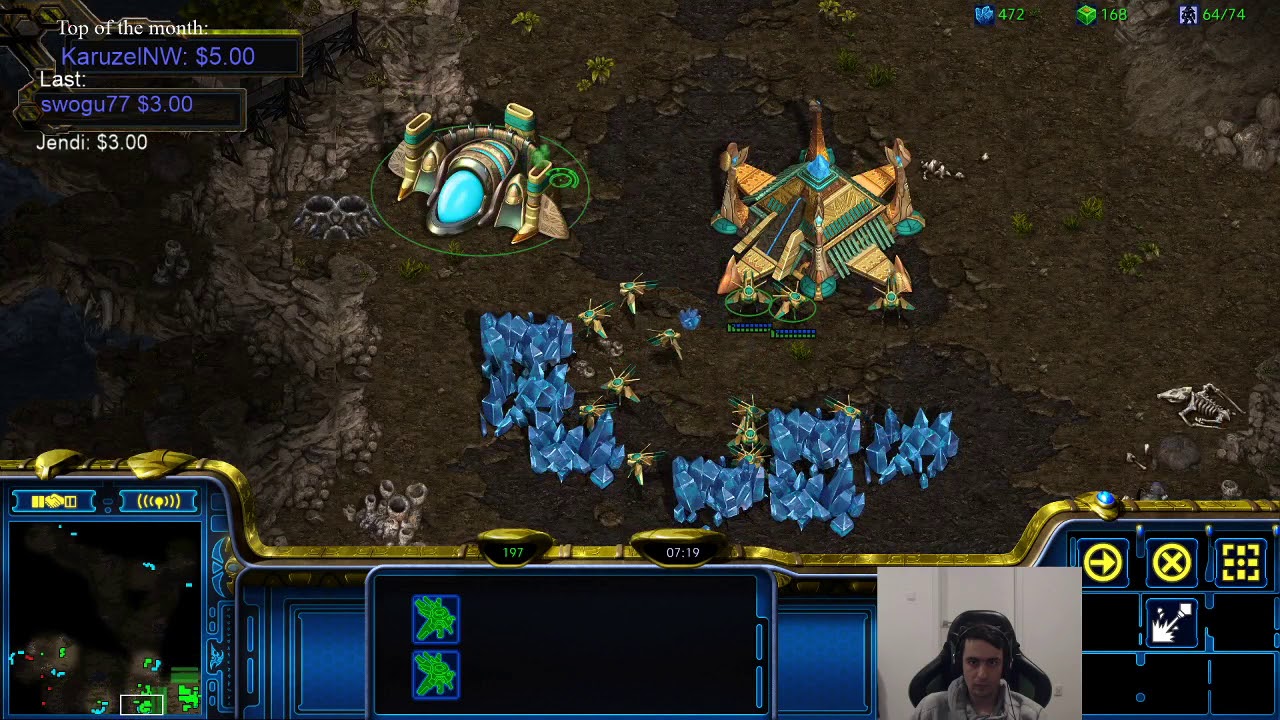 FPVOD Bonyth vs HumanMD PvT Starcraft Remastered 2021