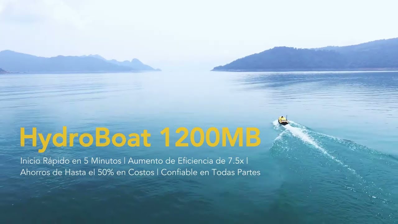 HydroBoat 1200MB | Solución Multihaz USV Más Sencilla