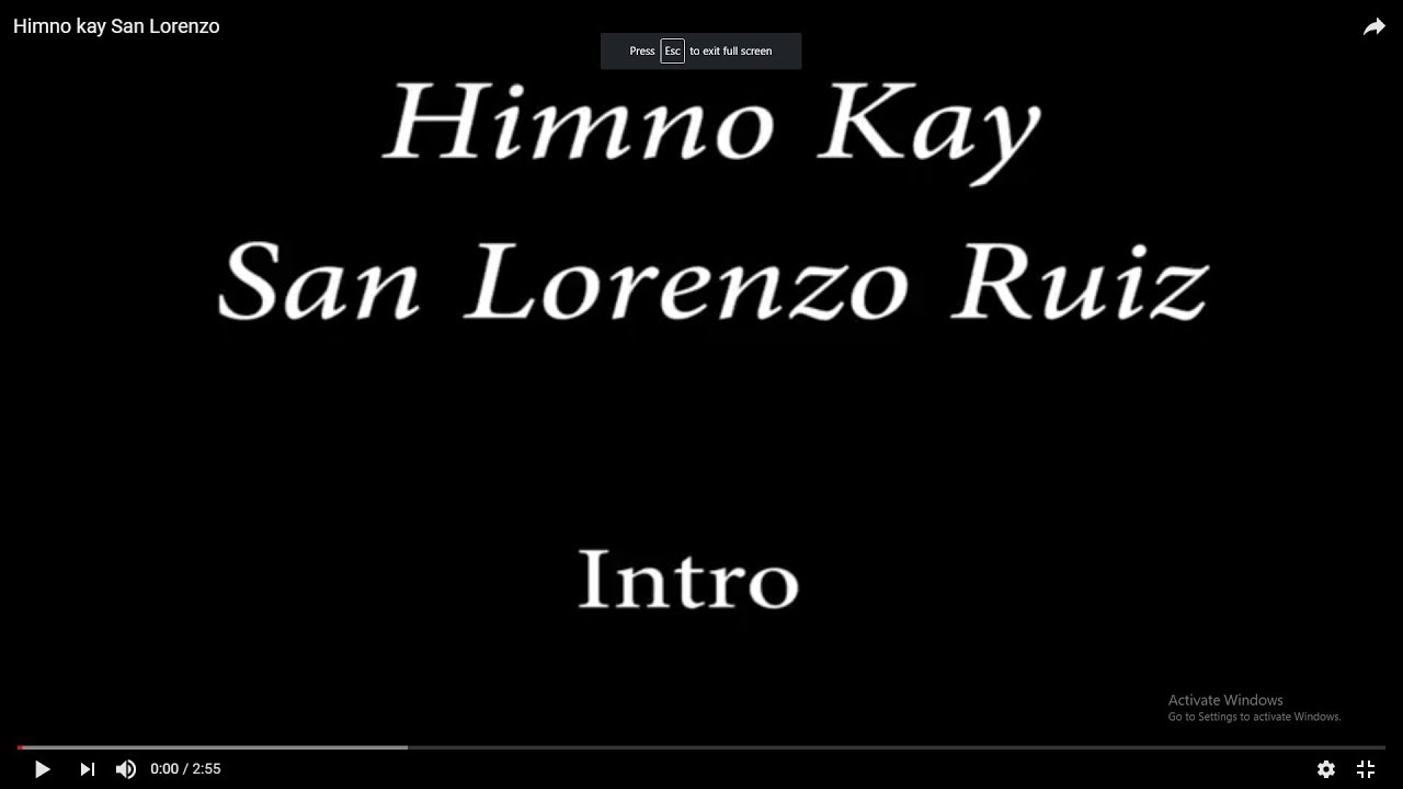 Himno kay San Lorenzo