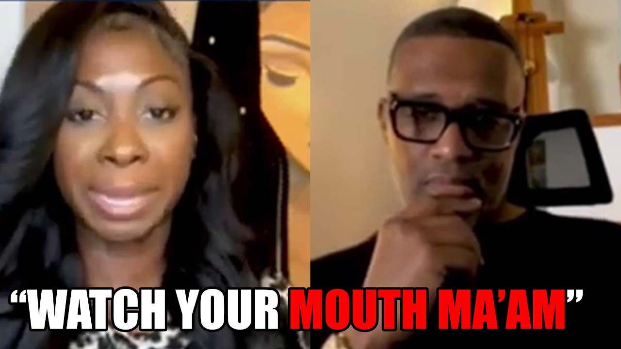 Kevin Samuels CHECKS Aggressive Woman Trying To Outsmart Him