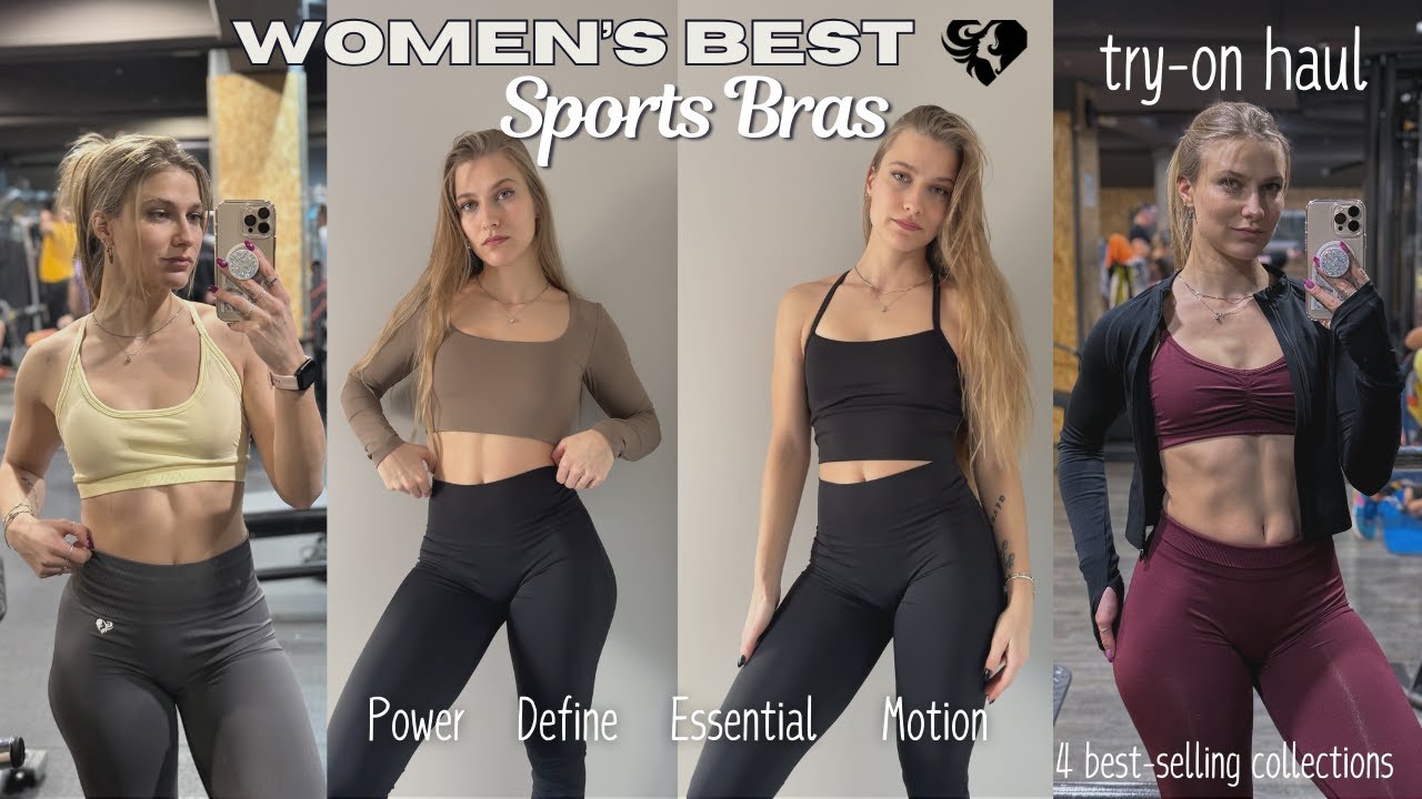 THIS IS THE BEST SPORTS BRA by WOMEN'S BEST | try-on haul