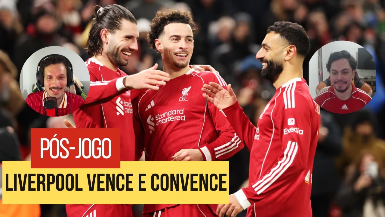 LIVERPOOL VENCE E CONVENCE - Liverpool 3 x 0 Brighton [CORTE DA LIVE]