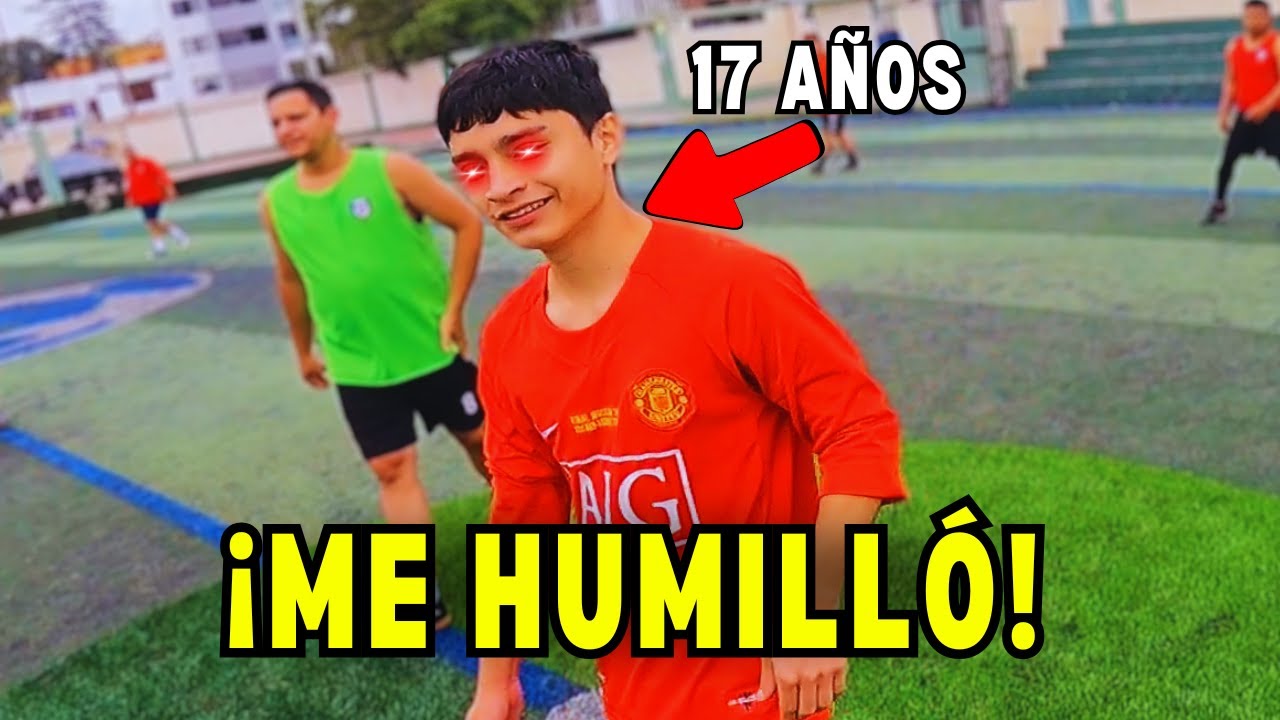 ESTE JUVENIL DE 17 A&Ntilde;OS me HUMILLA en UN PARTIDO | Futbol POV