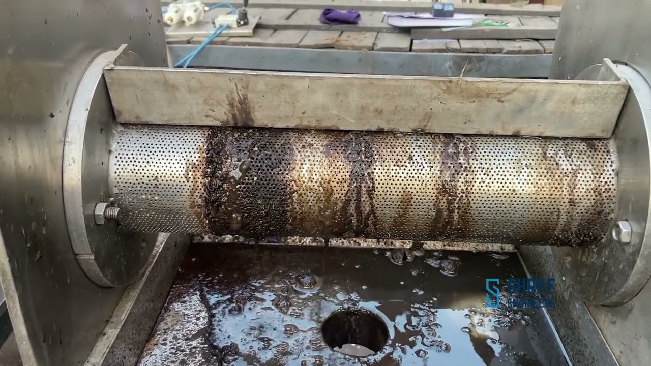 Betelnut Husk Dewatering Screw Press