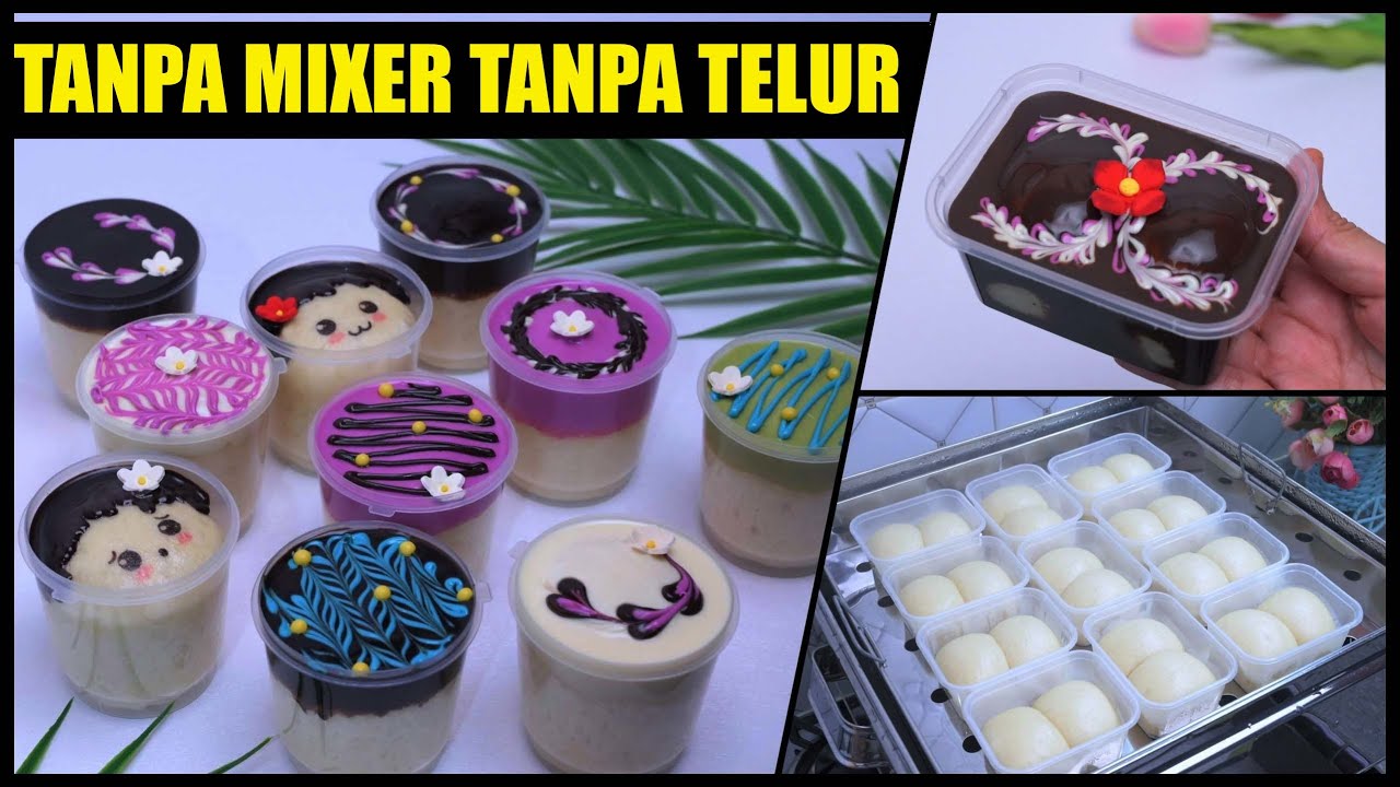 Anti Keriput Tanpa Telur Tanpa Mikser | Donat Kukus Lumer