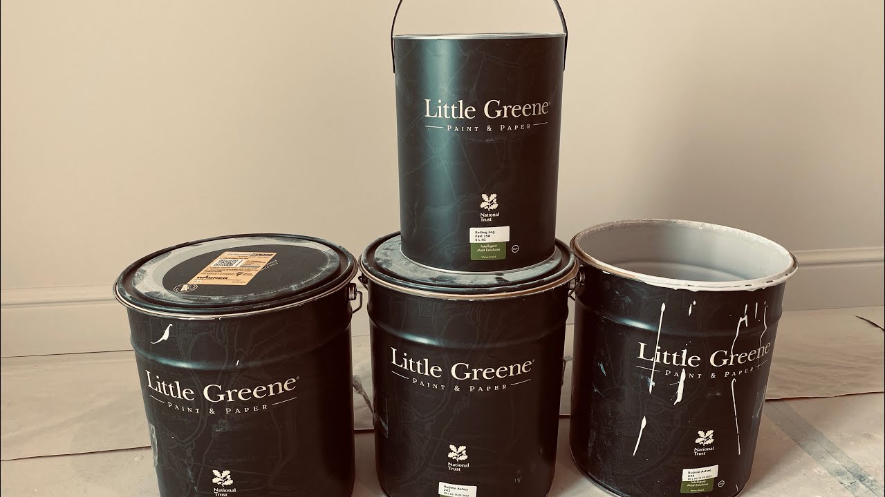 Окраска стен краской «Little greene”
