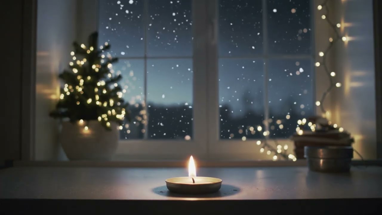 Silent Night Glow — Christmas Eve Lofi for Calm, Study & Reflection | Starlit Station ✨