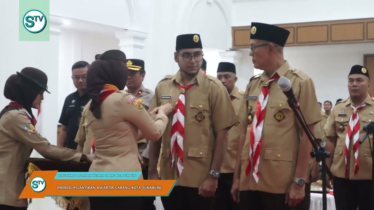 PENGUKUHAN DAN PELANTIKAN KWARTIR CABANG GERAKAN PRAMUKA | KOTA SUKABUMI TAHUN 2025