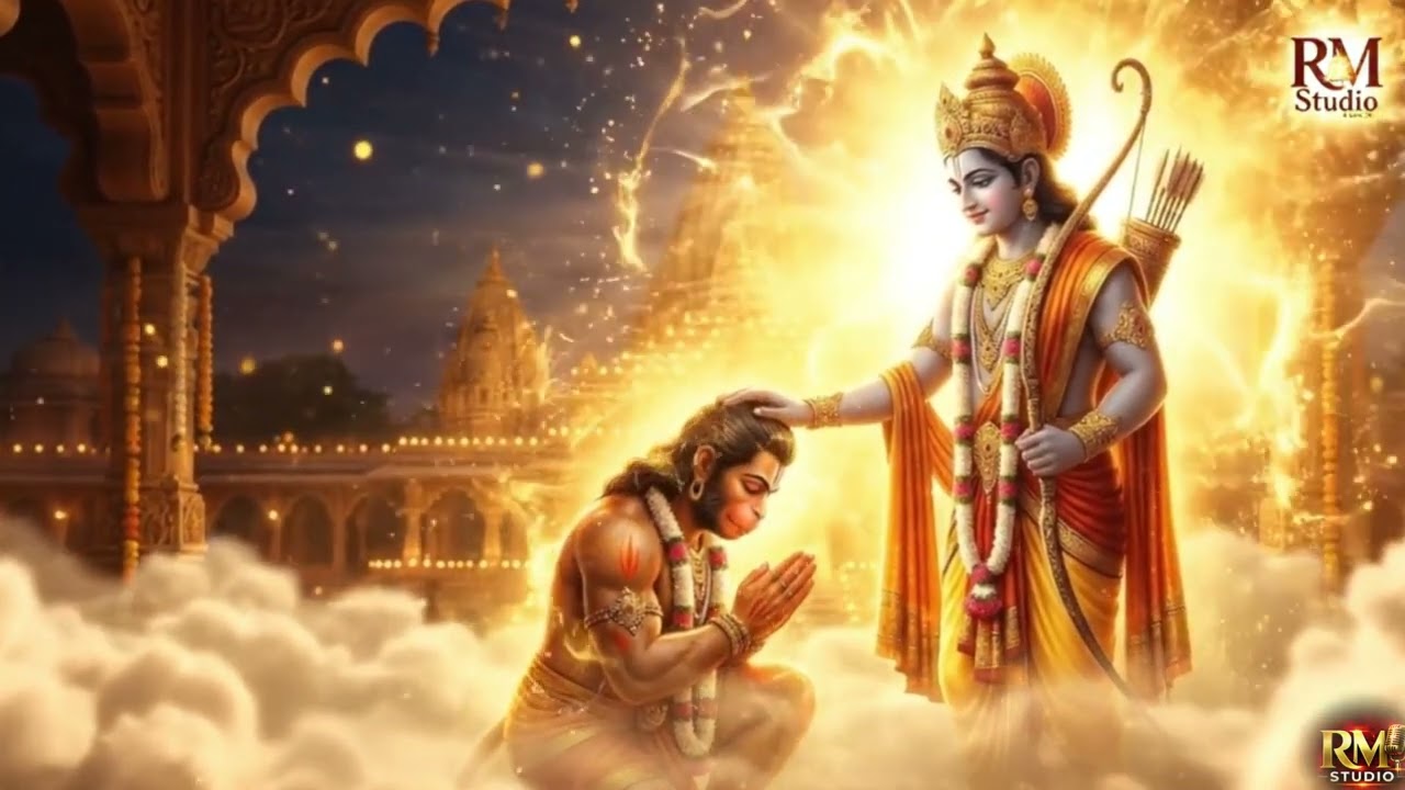 जय श्री राम 🚩 राम के सबसे बड़े भक्त हनुमान | Peaceful Hanuman Bhakti Song | RM Studio