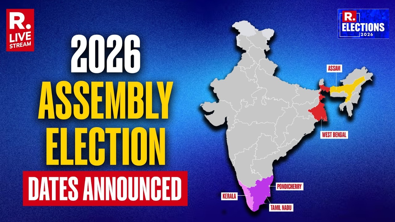 Assembly Elections 2026: WB, TN, Kerala, Assam & Puducherry | #May4WithArnab | EC | LIVE