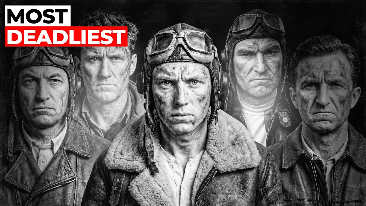 The 5 Most Lethal German Fighter Pilots of WW2 - Ranked By Enemy Casualties