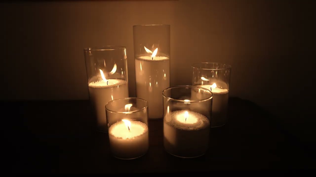 45 Minute Candlelight Ambience | Calm, Cozy Glow for Relaxation & Focus (No Music)