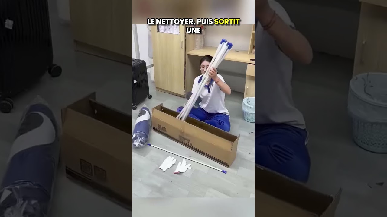 C&rsquo;&eacute;tait le premier jour de cette jeune fille dans son dortoir