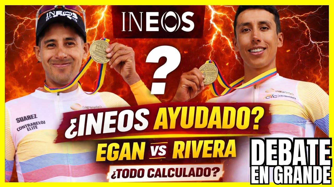 ¿INEOS DOMINÓ LOS NACIONALES… O LOS NACIONALES AYUDARON A INEOS? 🤔🔥EGAN BERNAL & BRANDON RIVERA