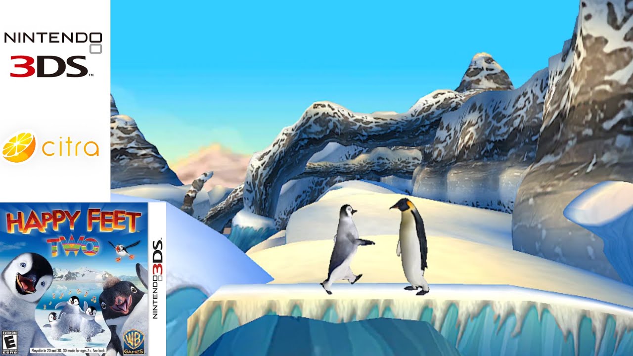 Happy Feet Two (2011) Nintendo 3DS Gameplay in HD (Citra)