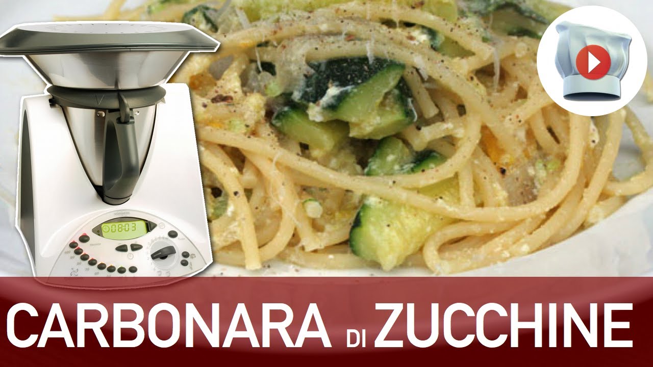 Carbonara di Zucchine Bimby