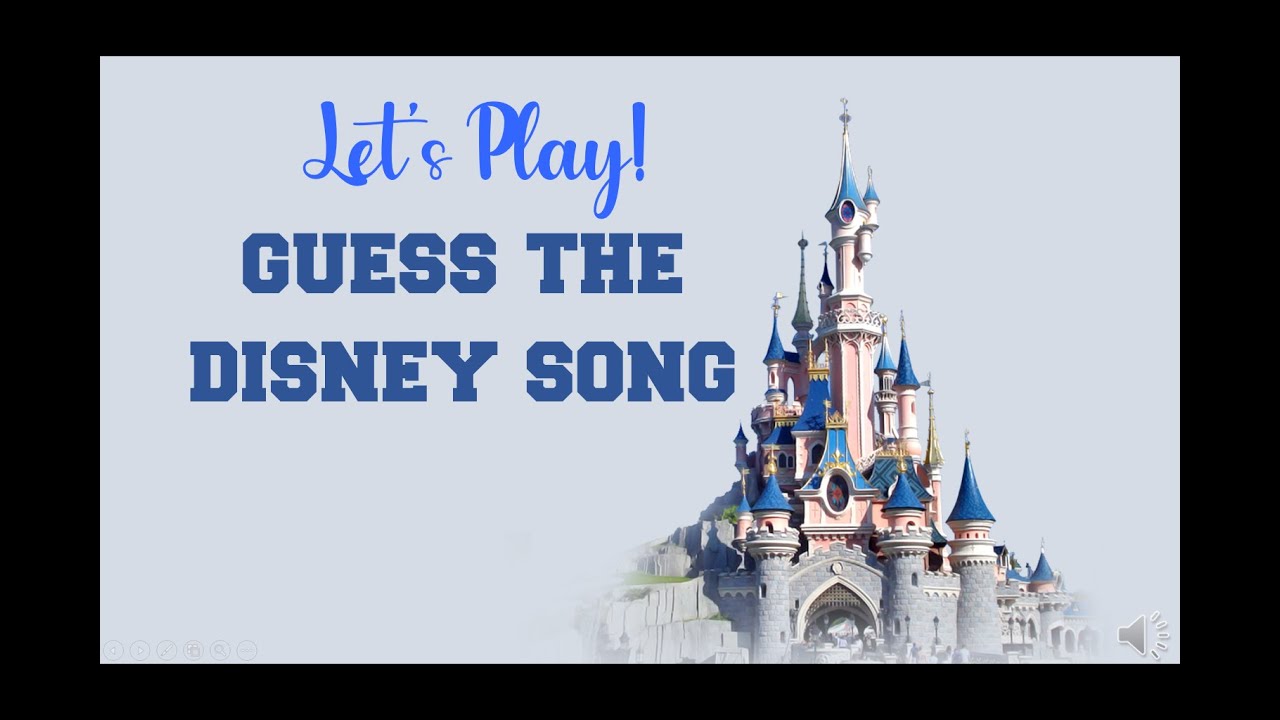 Guess the Disney Song