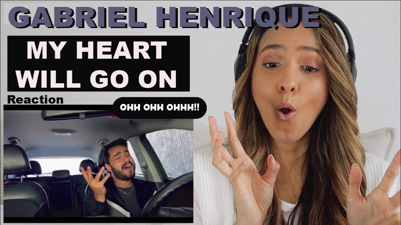GABRIEL HENRIQUE - My Heart Will Go On - (Singing in The car) Cover Celine Dion | REACTION!!