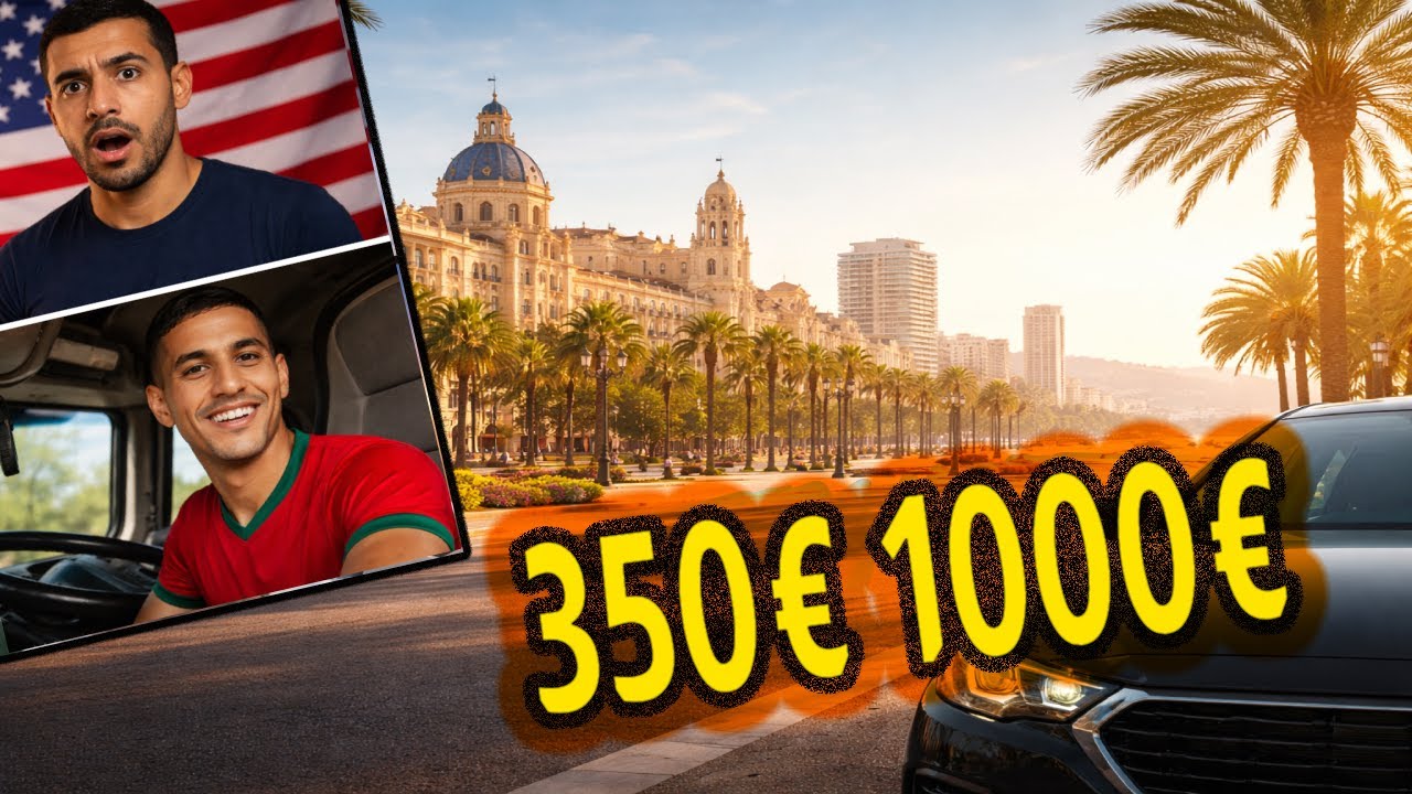 هاجر غير 9 شهور ⚽  دابا عايش مرتاح ! كيف؟ 🚗💶!!SOUFIANE JEDDI #المهاجرالغربة #مغاربة #مغاربة_المهجر