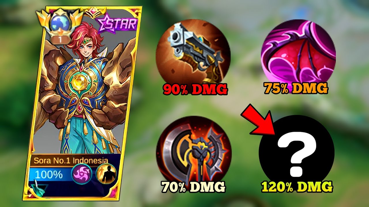 INTENSE MATCH! TOP 1 SORA VERY BROKEN BUILD & EMBLEM 2026 (must try) | MOBILE LEGENDS