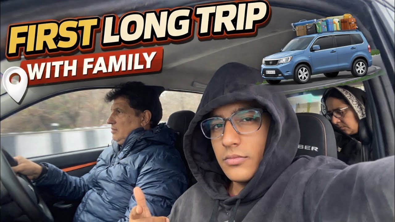 First Long Family Road Trip 😍 | Unexpected Moments