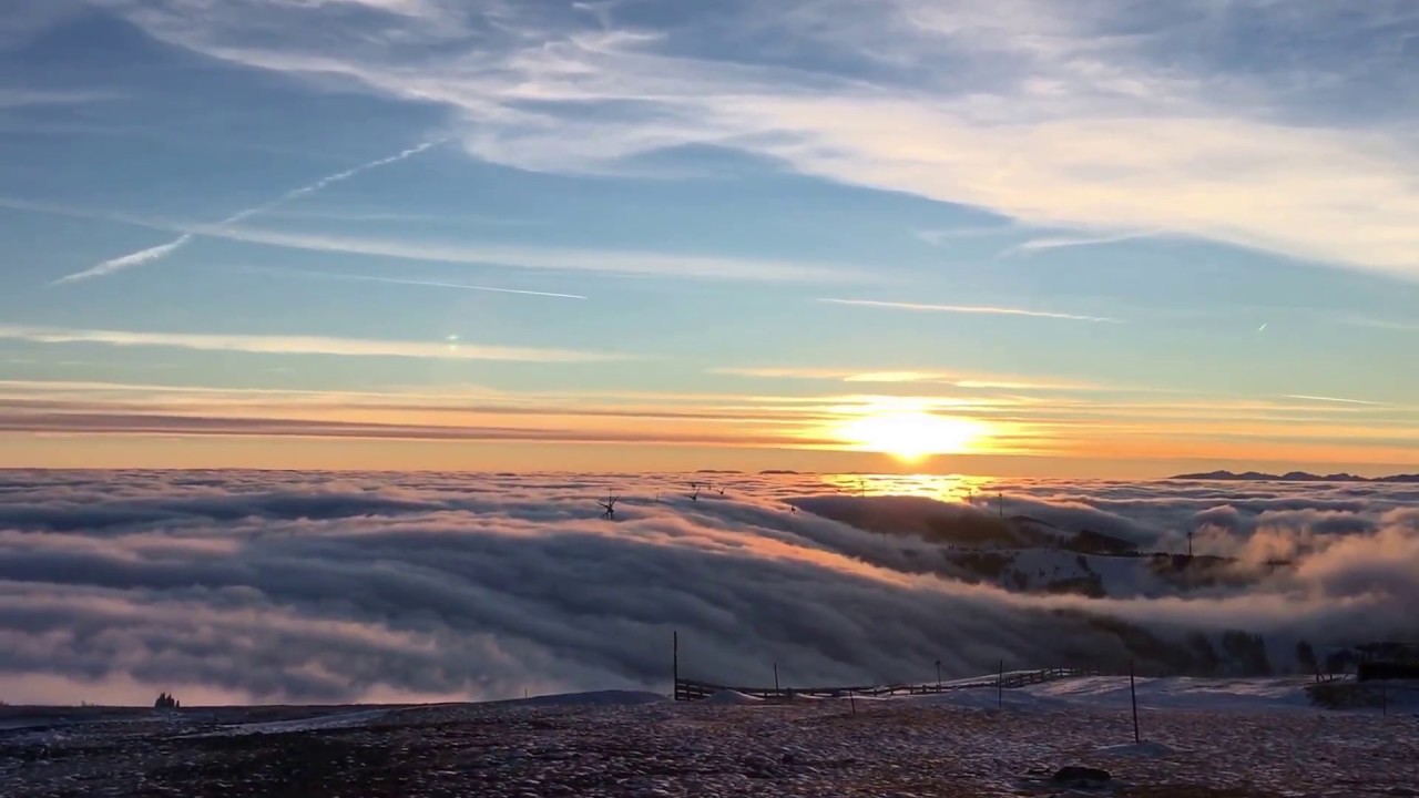 Felhő&ouml;ml&eacute;s Semmeringen