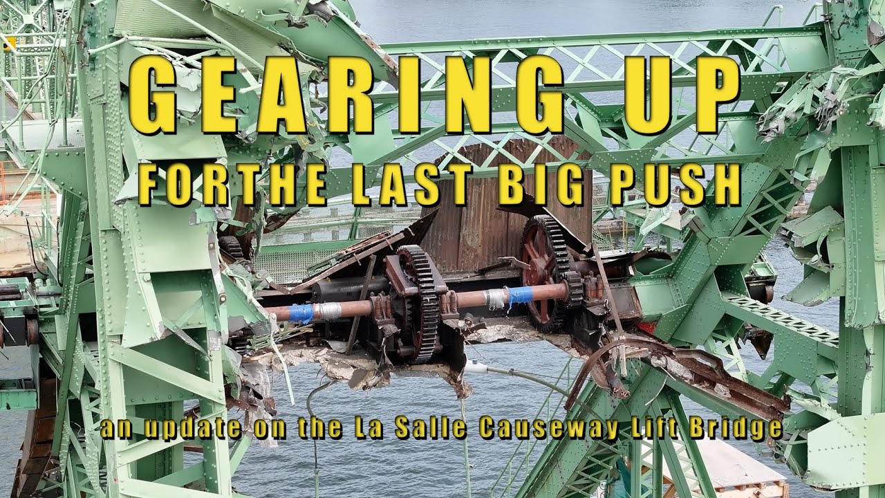 Gearing up for the last big push - an update on the La Salle Causeway lift bridge   4K