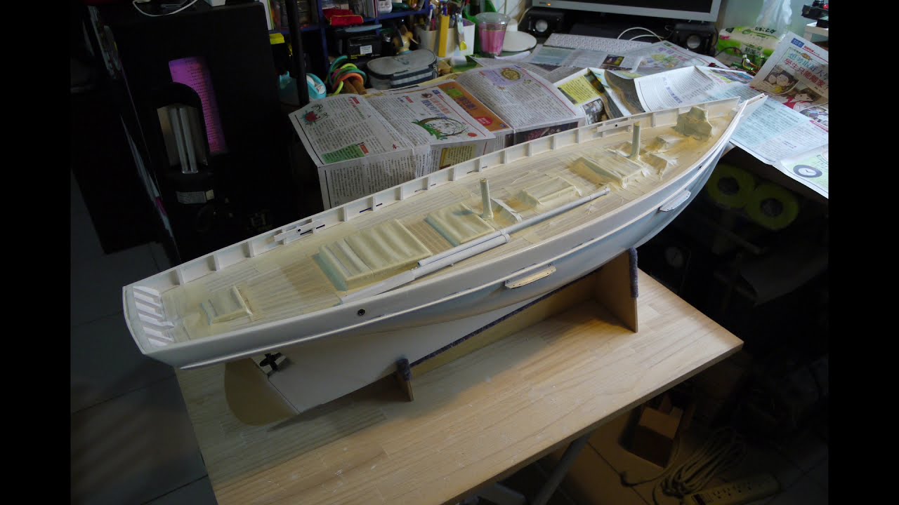 Building RC Schooner