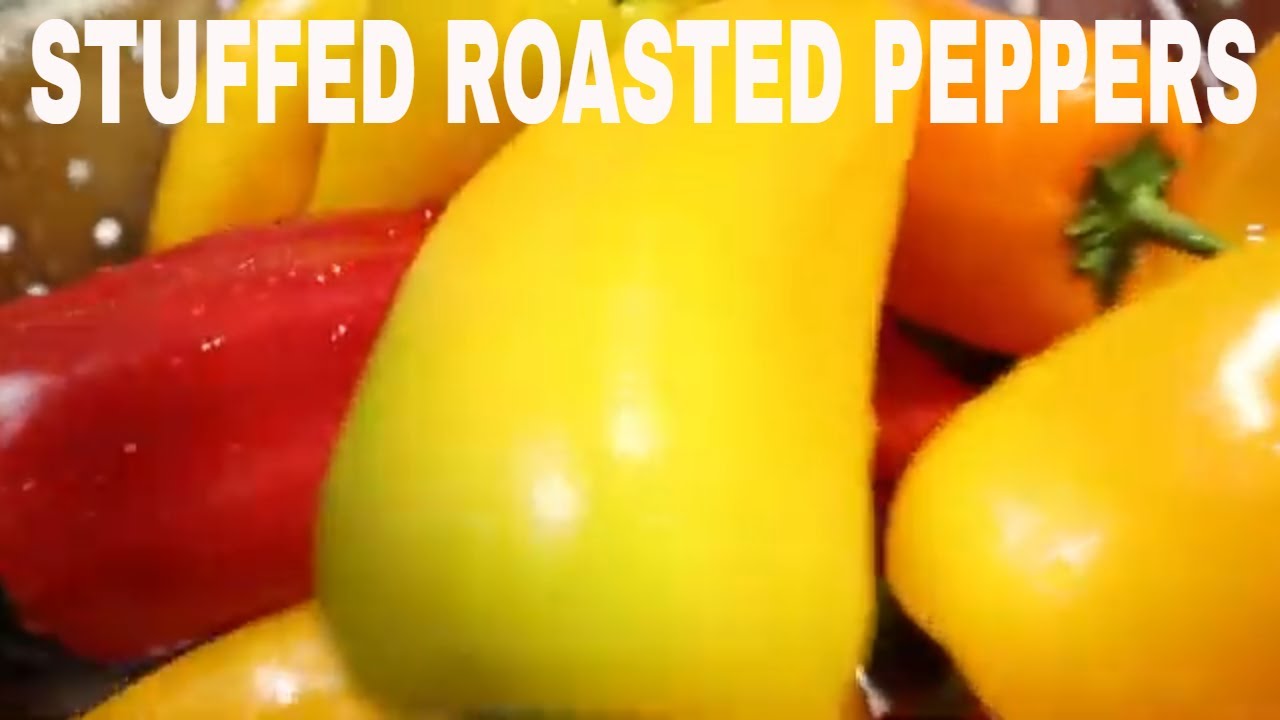 Stuffed Mini Peppers with Cream Cheese Filling