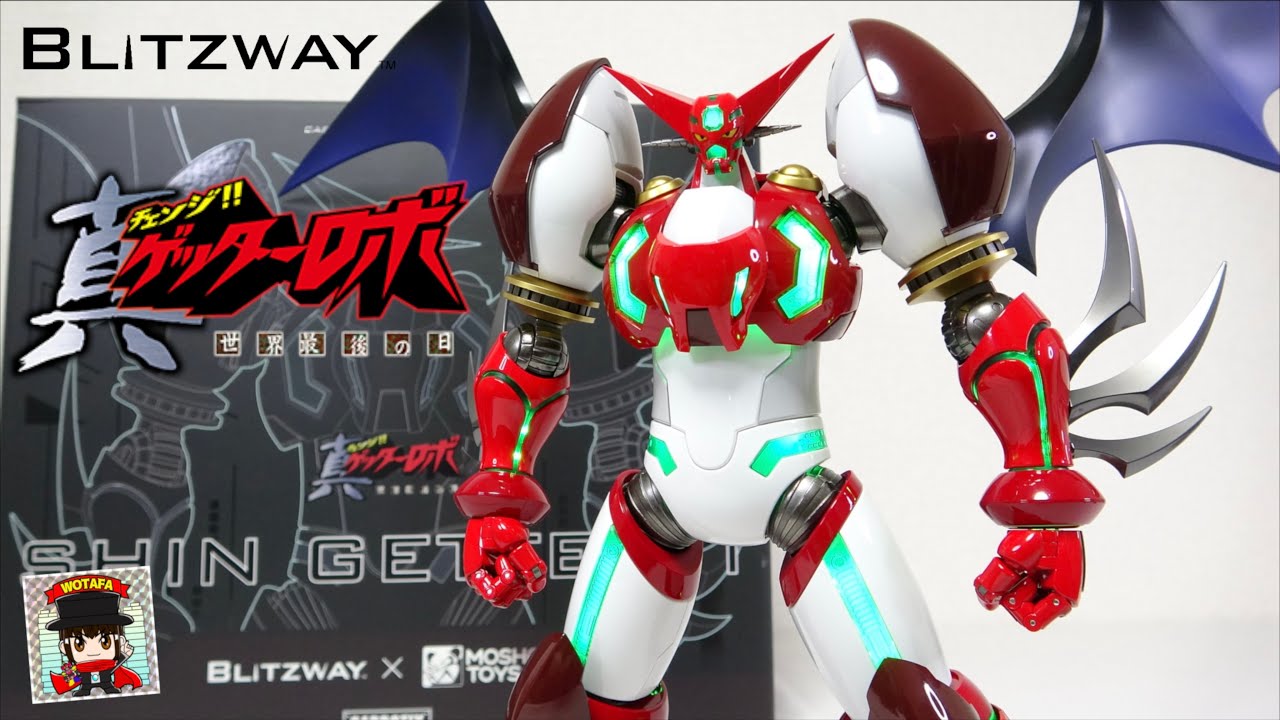 原作フォルムを徹底再現した決定版【BLITZWAY 真ゲッター1】ヲタファのレビュー 真ゲッターロボ 世界最後の日/ BLITZWAY x MOSHOWTOYS Shin Getter 1