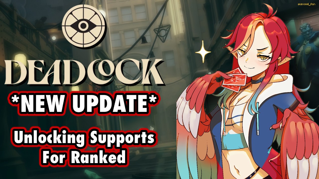 🔴 NEW DEADLOCK RANKED UPDATE! Grinding Casuals To Unlock Characters  ദ്ദി/ᐠ｡‸｡ᐟ\ 【DEADLOCK】