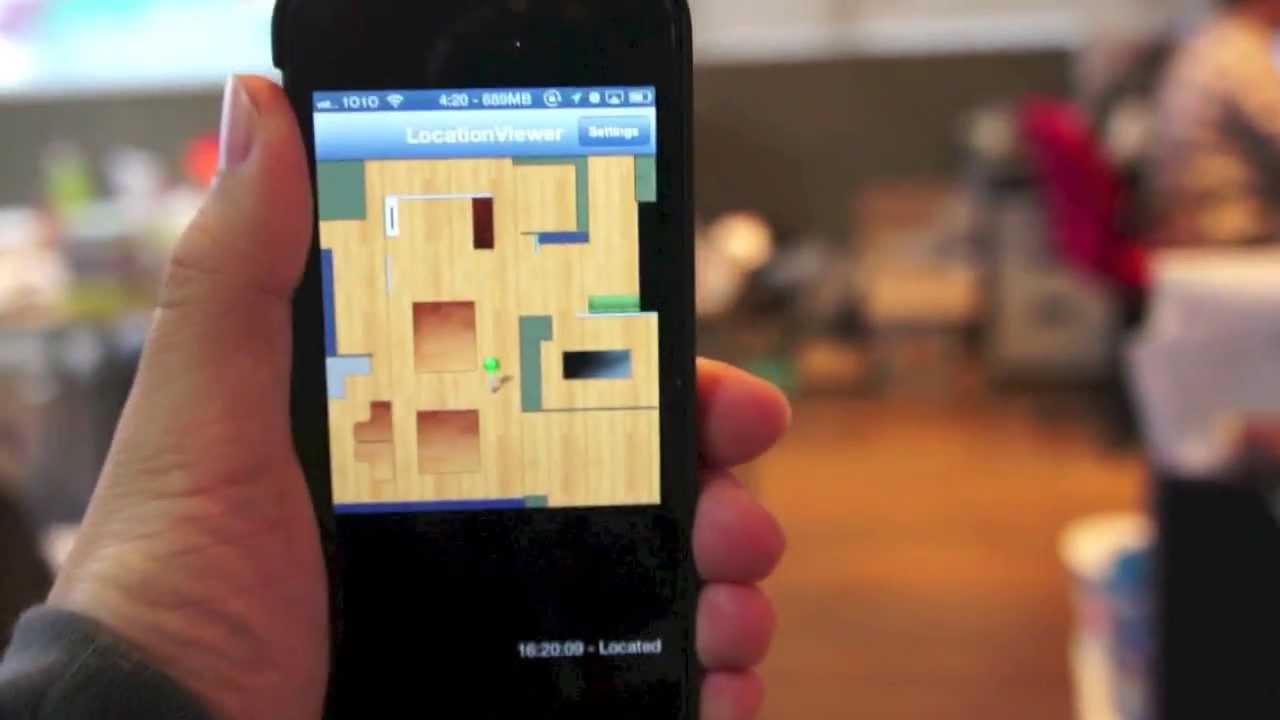 Indoor Positioning via WiFi - a demo by NUTHON