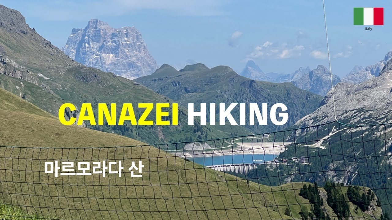 [ENG] Alps Trip Ep.( 21)  Dolomites, Canazei, Mt. Marmolada,  Mt. Sassolungo