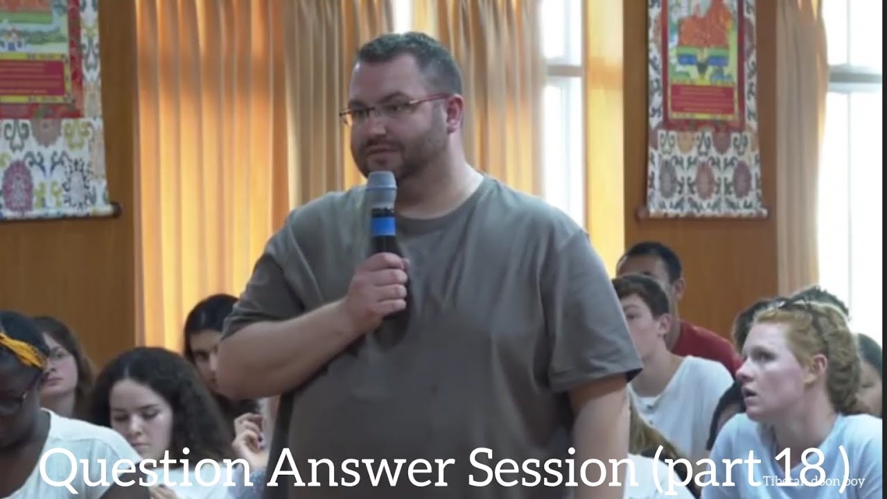 Question Answer Session with His Holiness The Dalai Lama 💐🙏(part18)