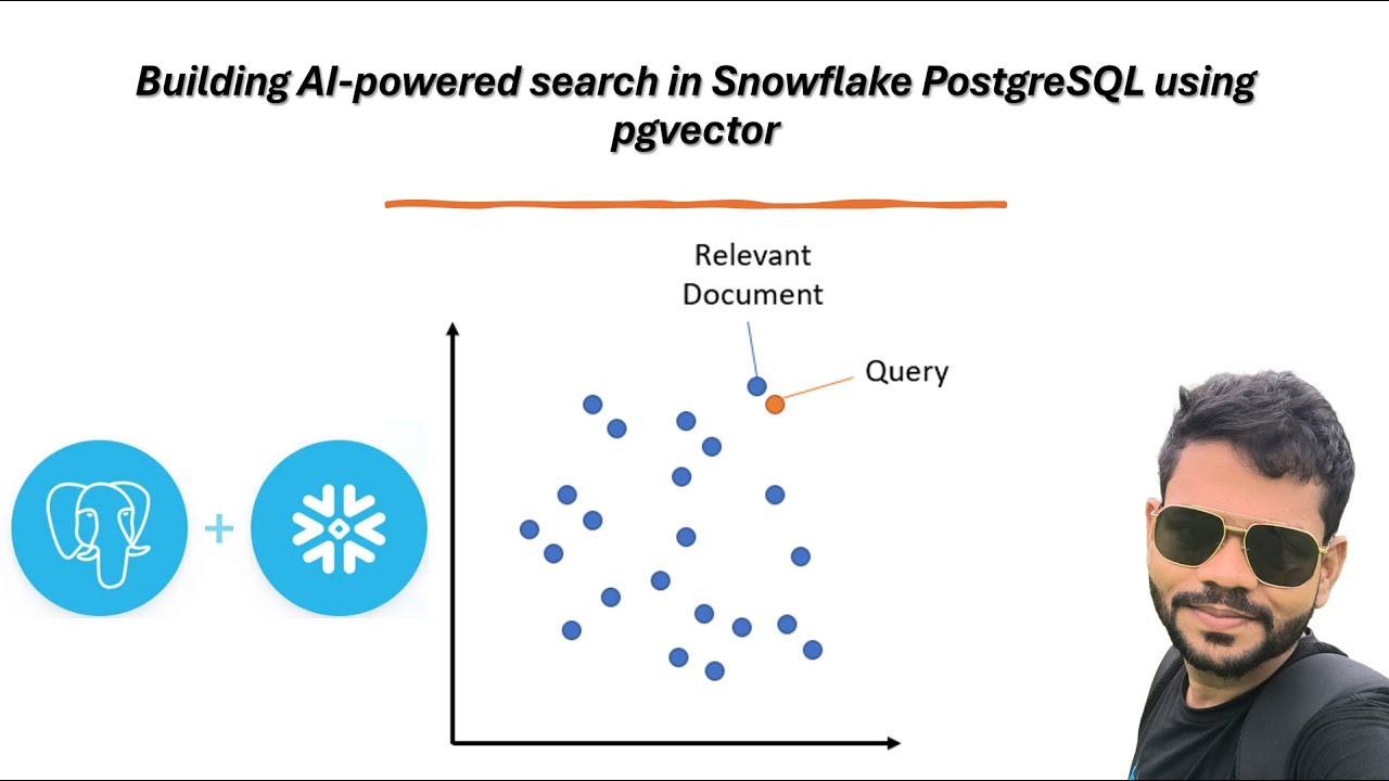 Семантический поиск с использованием Snowflake PostgreSQL